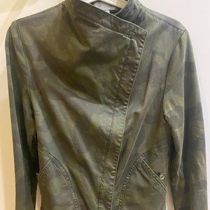 Anthropologie Marrakeck Moto Jacket - Camo, Small (SM)